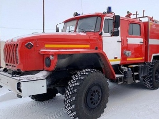 В Пуровском районе появились две новые пожарные машины
