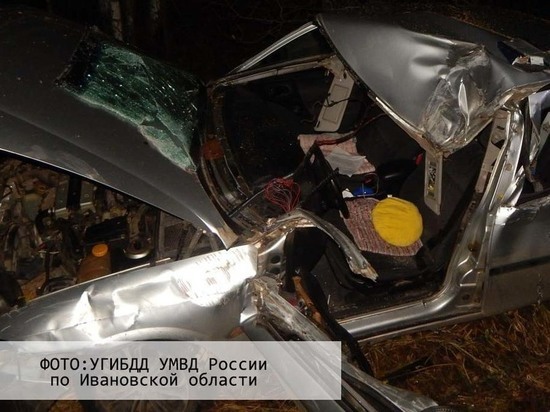 Виновник аварии, случившейся в Тейковском районе, был пьян и не имел водительских прав