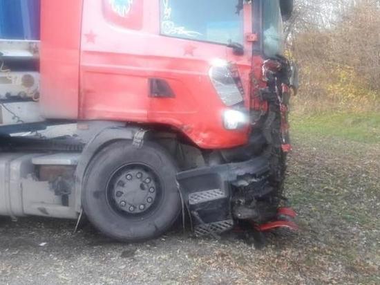 Выскочивший на «встречку» водитель BMW погиб, врезавшись в грузовик на Кубани