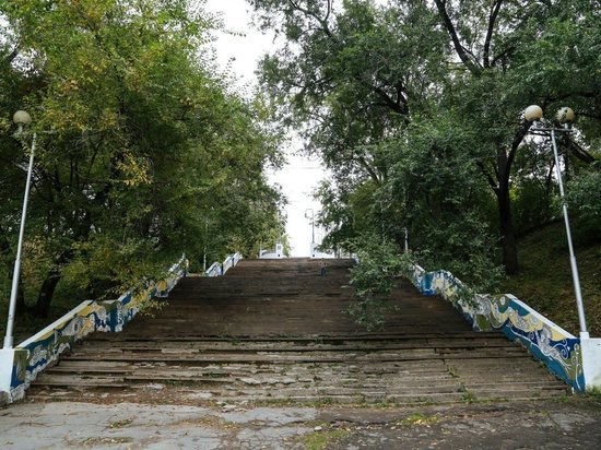 На тургеневской лестнице в Хабаровске предложено сделать фуникулер