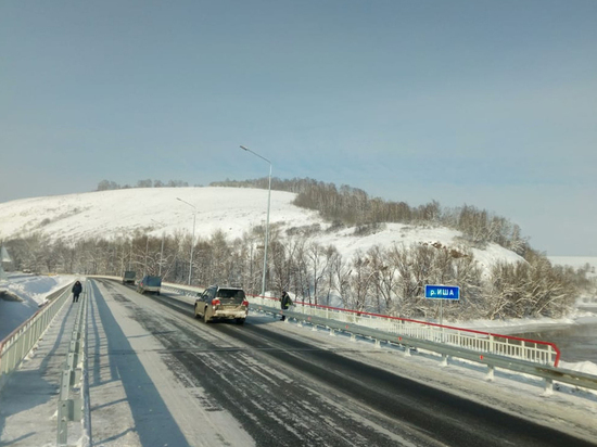 Движение по мосту через реку Ишу открыли в Алтайском крае