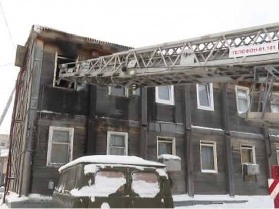 В Муравленко в общежитии произошел пожар