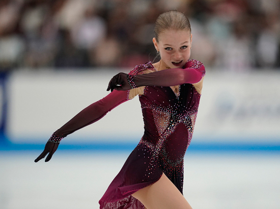 Рязанка Трусова стала второй в короткой программе Гран-при в Москве