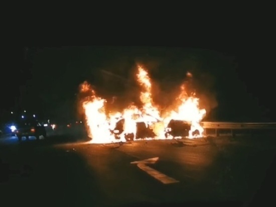 Разбитые машины травмы и пожар: в Ярославской области произошло серьезное ДТП