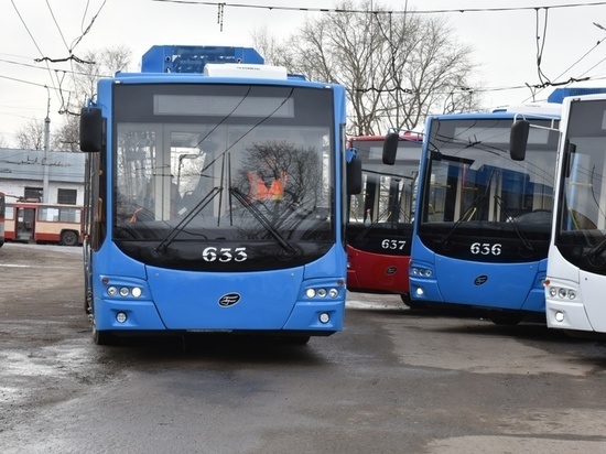 В Кирове  с понедельника на улицы выпустят новые троллейбусы