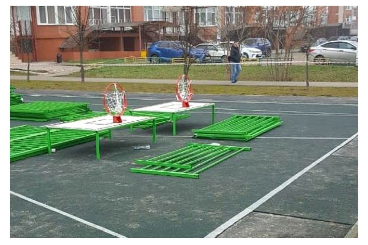 Спортивные площадки в Серпухове