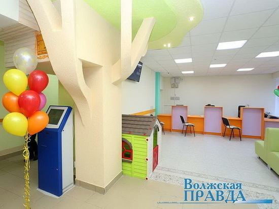 Закончен ремонт детской поликлиники в городе Волжске Марий Эл