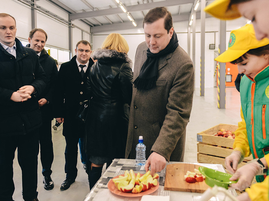 Глава Смоленской области посетил новое плодохранилище в Мольгино