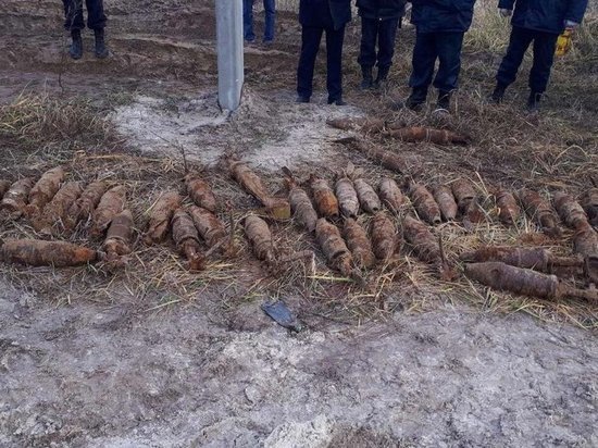 Снаряды нашли вблизи трассы под Дзержинском