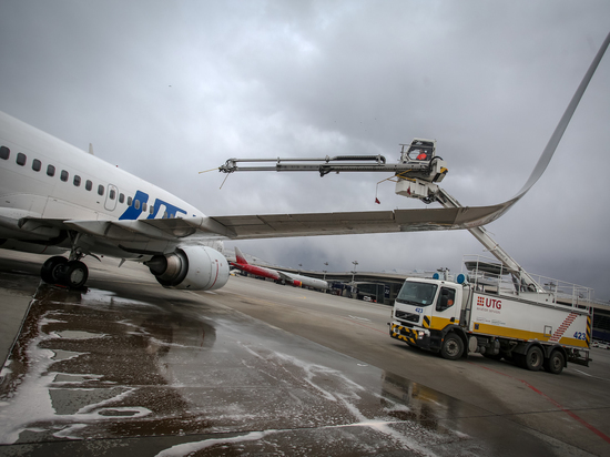 Аэропорт Читы начнет противообледенительную обработку самолетов
