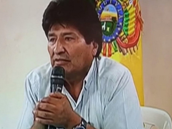 Моралес: кризис в Боливии возник из-за лития