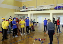 20 ноября члены городских и районных организаций отделения Марий Эл Всероссийского общества инвалидов встретились на спортивной площадке