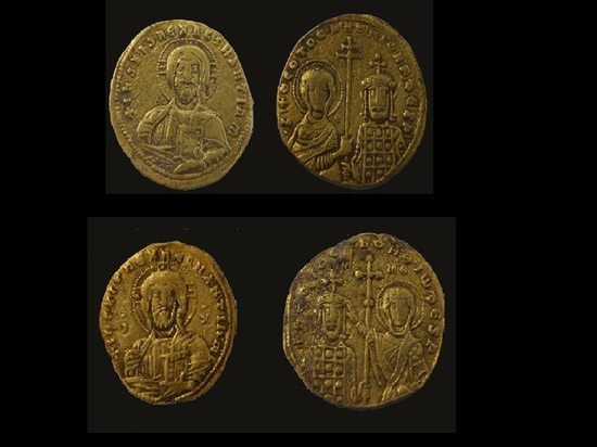 Клад уникальных золотых византийских монет Х века обнаружен на Тамани
