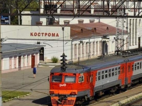 С декабря в Костромской области запускают новый график движения поездов