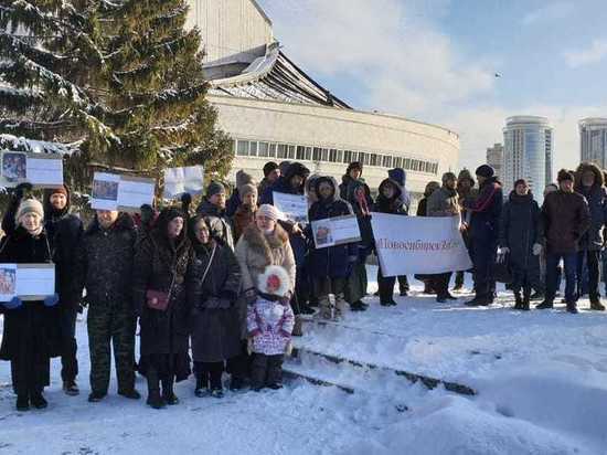 В Новосибирске прошел пикет против закона о семейном насилии