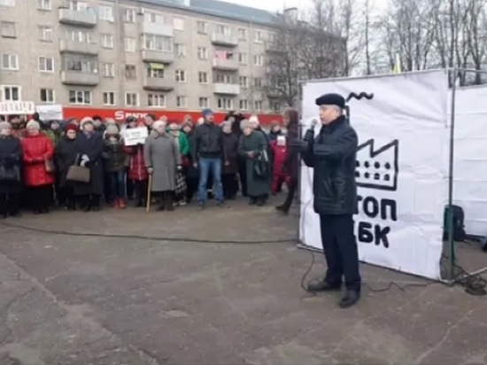 В Рыбинске прошел объединенный митинг оппозиции против ЦБК