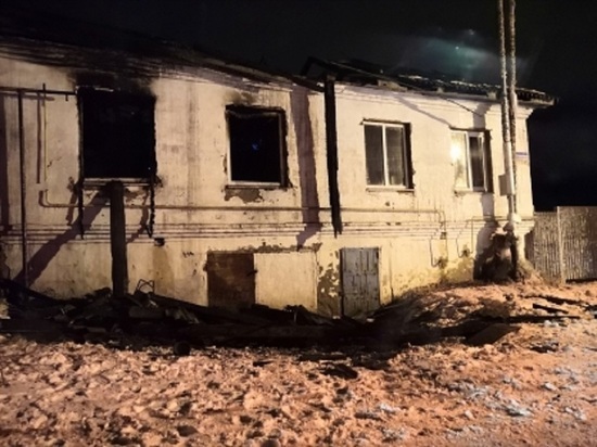 При пожаре в Шадринске погиб пенсионер