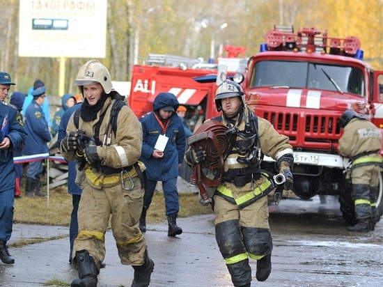 В одном из банных комплексом Комсомольска-на-Амуре произошел пожар