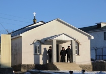 Заключенные ИК-7 в забайкальском поселке Оловянной достроили храм, который заложили на территории колонии еще в 90-х годах прошлого века