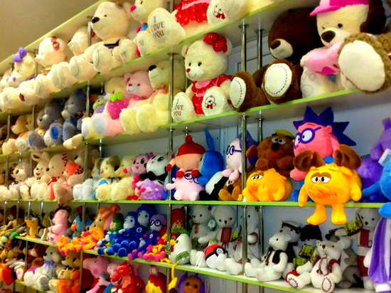 Россияне стали чаще покупать мягкие игрушки