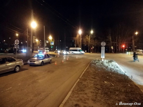 В Йошкар-Оле иномарка сбила подростка-пешехода
