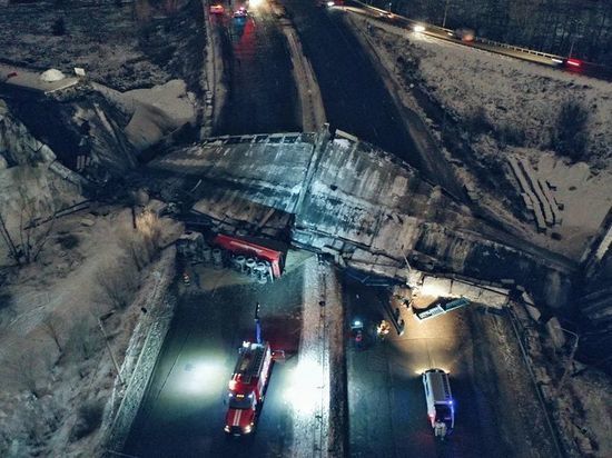 Мост в Оренбурге будет рушиться