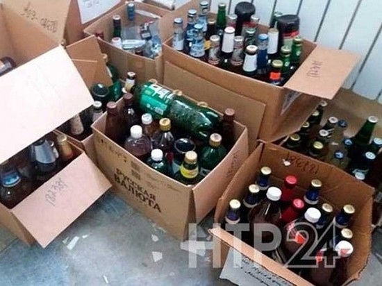 В Ивановской области уничтожили крупную партию контрафактного алкоголя