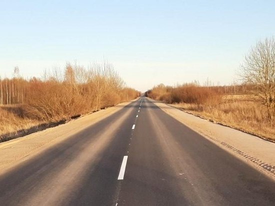 В Псковской области отремонтировали участок трассы «Дедовичи — Дно — Костыжицы»