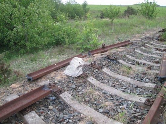 В Костромской области местные жители разобрали железнодорожное полотно и сдали в металлолом