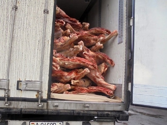 В Брянскую область не пустили почти 20 тонн замороженной говядины