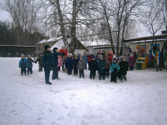 В Костромском детском саду прошли учения по эвакуации при пожаре