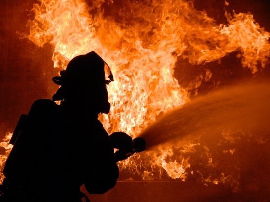 Двоих детей спасли на пожаре в посёлке Южный Иркутского района