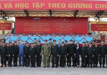 Генерал армии Виктор Золотов посетил учения батальона специального назначения Министерства общественной безопасности Вьетнама