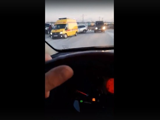 Двоих пострадавших в ДТП на Черновских доставили в больницу