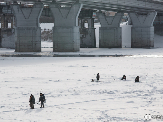 Кузбасских любителей зимней рыбалки предупреждают об опасности из-за резкого потепления
