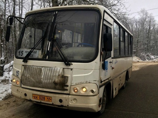В Костроме изменят автобусный маршрут №15