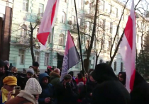 Второй день в белорусской столице продолжаются протесты против интеграции с Россией