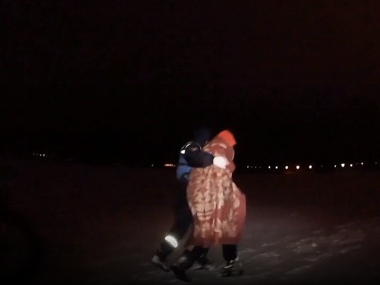 Рыбак спас замерзающего велосипедиста на Шершневском водохранилище