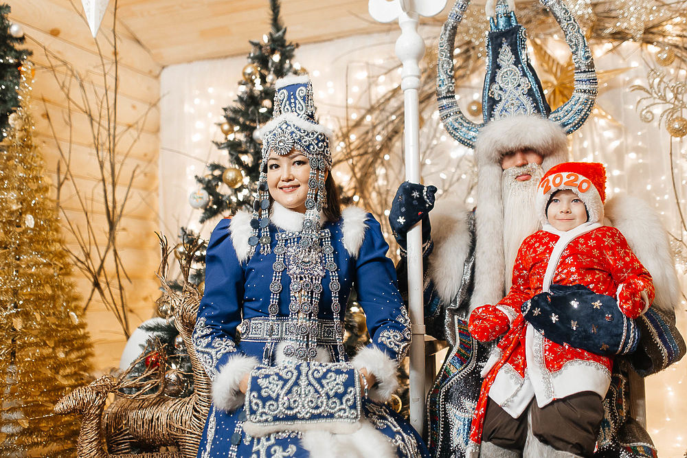 В Рязани открыли Новогоднюю деревню 