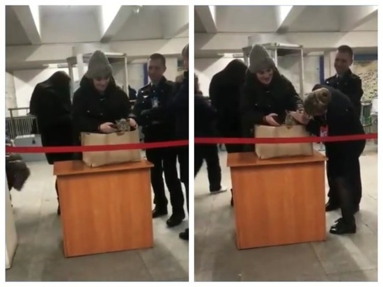 В новосибирском метро «обезвредили мохнатую бомбу»