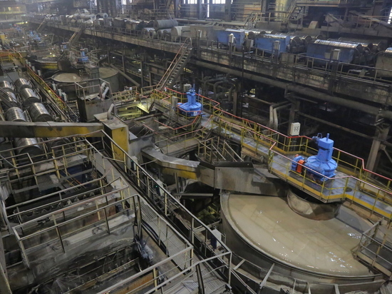Производственные мощности обогатительной фабрики Лебединского ГОКа обновляются