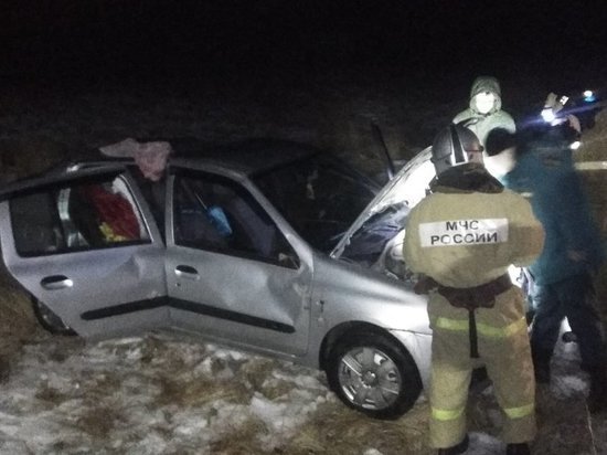 На трассе Кинешма – Шуя в кювет опрокинулся автомобиль