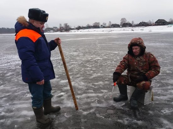 МЧС рассказало, на каком водоеме Костромской области самый толстый лед