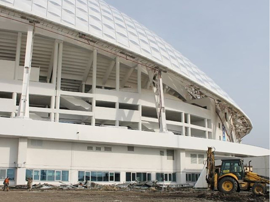 На сочинском стадионе «Фишт» появятся две площадки для игры в теннис