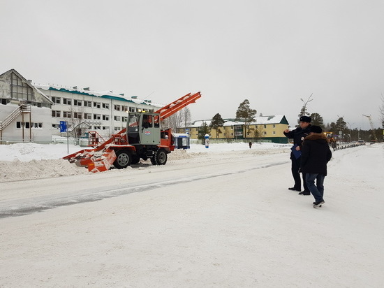 Дорожники проверили качество очистки дорог от снега в Ноябрьске