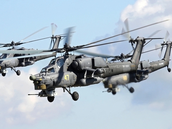 Разбившийся на Кубани вертолёт МИ-28 мог зацепиться винтами за землю