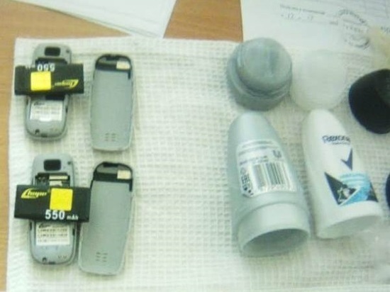 В СИЗО Ростова пытались пронести телефоны в шариковых дезодорантах