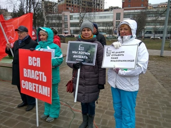 В Ярославле прошло два митинга против ЦБК