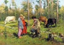 Арестовать картину живописца Александра Маковского требуют ее владельцы — хозяева московской галереи на Мясницкой улице