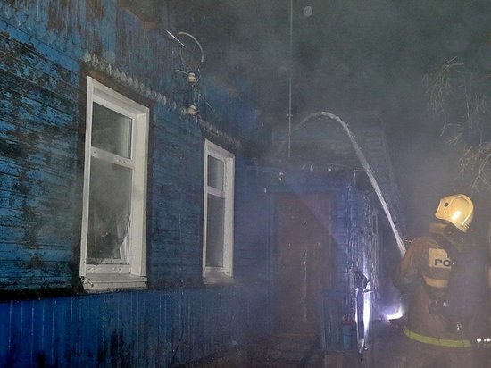 В Смоленской области в пожаре чуть не погиб мужчина